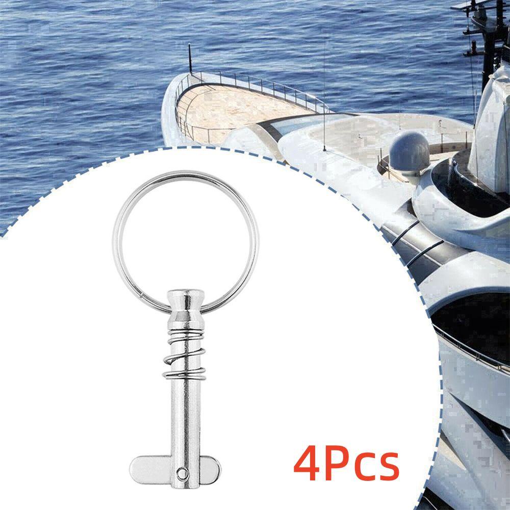 Set 4 Bản Lề Phần Cứng Tháo Lắp Nhanh 6.3 * 42mm