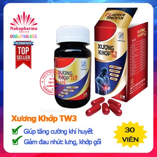 Xương Khớp TW3 – Giúp tăng cường khí huyết, mạnh xương khớp, tái tạo sụn khớp, giảm đau nhức tê bì tay chân vai gáy