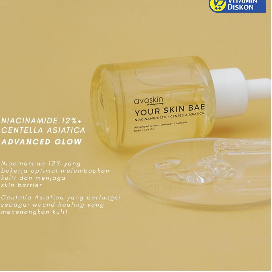 Mall	Kem dưỡng da mặt Avoskin YOUR SKIN BAE SERIES NIACINAMIDE 12% + CENTELLA ASIATICA BRIGHTENING HYDRATING 30 | BigBuy360 - bigbuy360.vn