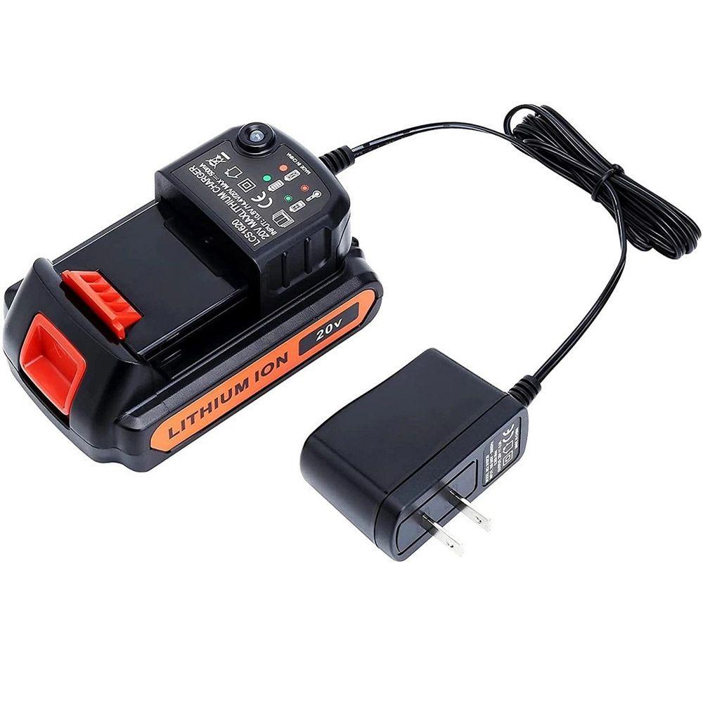 BTLIMER Bộ Sạc Nhanh LCS1620 Li-ion 16V / 20V Màu Đen