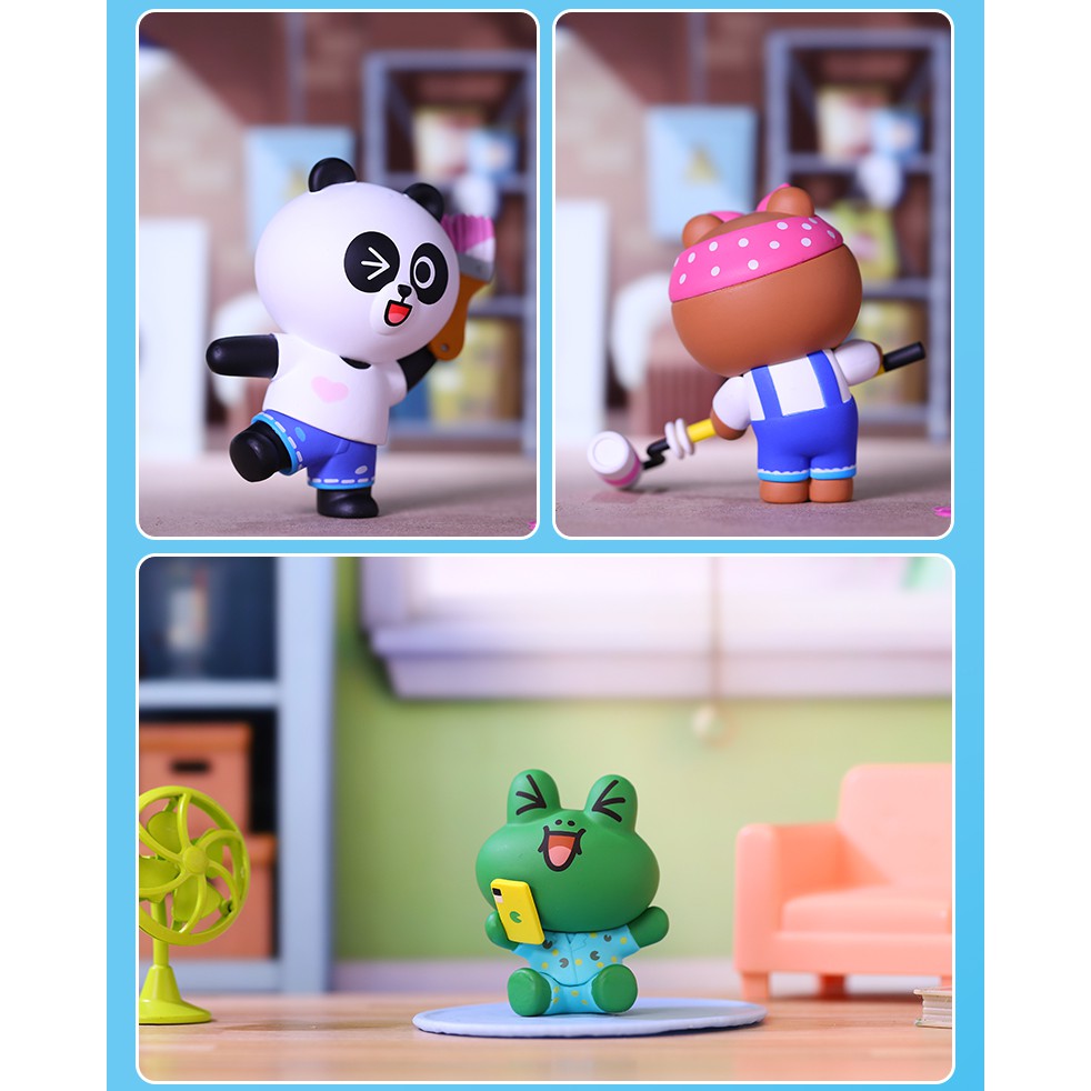 Búp Bê POPMART Dễ Thương Dòng Cuộc Sống Hàng Ngày Dòng LINE FRIENDS