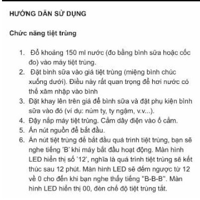 [kèm quà] Máy Tiệt Trùng Sấy Khô Điện Tử 9 bình Cao Cấp Fatz Baby FB4909SL