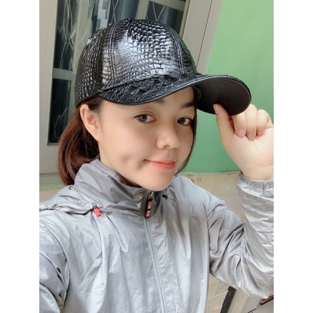 Nón da cá sấu thật - Cá Sấu Thảo Nguyên