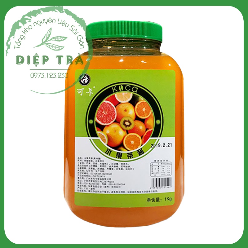 Nước ép Koca vị cam / chanh lọ 1kg