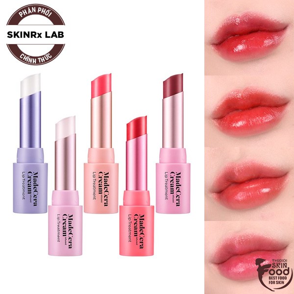 Son Dưỡng Môi Có Màu Skinr x Lab MadeCera Cream Lip Treatment 4.5g