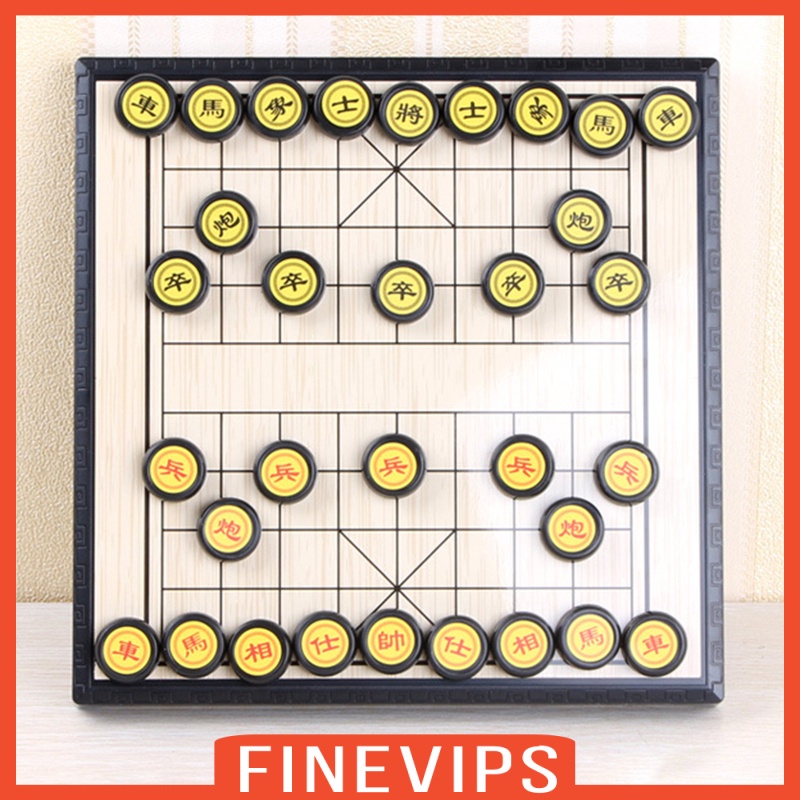 Chinese Chess Chinese Chess Game PVC Plastic Board Game for Two Players