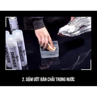 Chai tẩy giày clear bọt tuyết