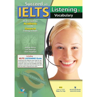 Sách - Succeed in IELTS: Listening & Vocabulary (kèm CD)