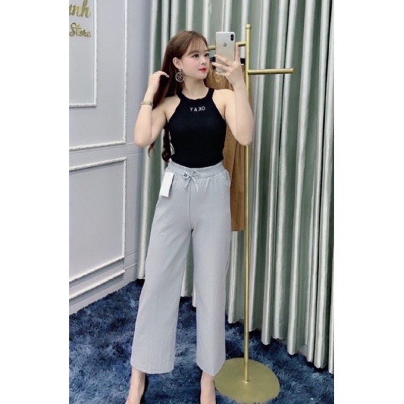 Quần Đũi LINEN ống rộng Quần đũi ống suông hàng đẹp