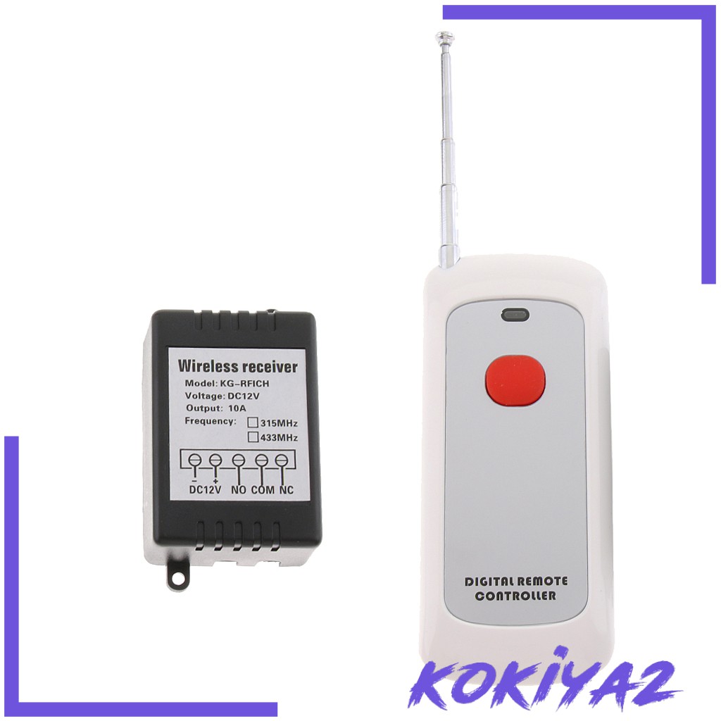 Wireless Remote Control Switch, DC 12V 10A 1000m Long Distance Controller | BigBuy360 - bigbuy360.vn