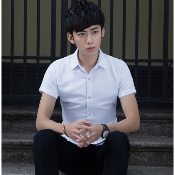 Bộ sưu tập áo sơ mi ngắn tay Hàn Quốc mẫu 2021 | BigBuy360 - bigbuy360.vn