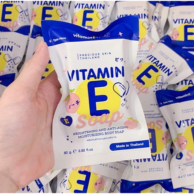 Xà bông vitamin E Thái Lan