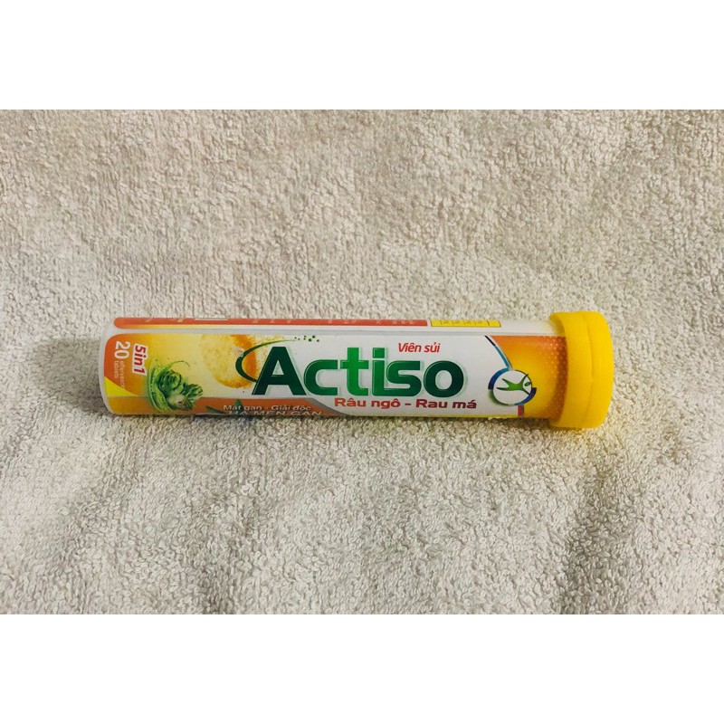 VIÊN SỦI GIẢI ĐỘC GAN ACTISO Râu ngô - rau má | Thế Giới Skin Care