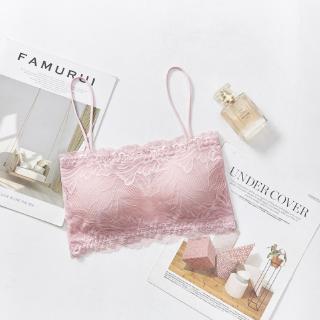 Lace Linen No String Bra