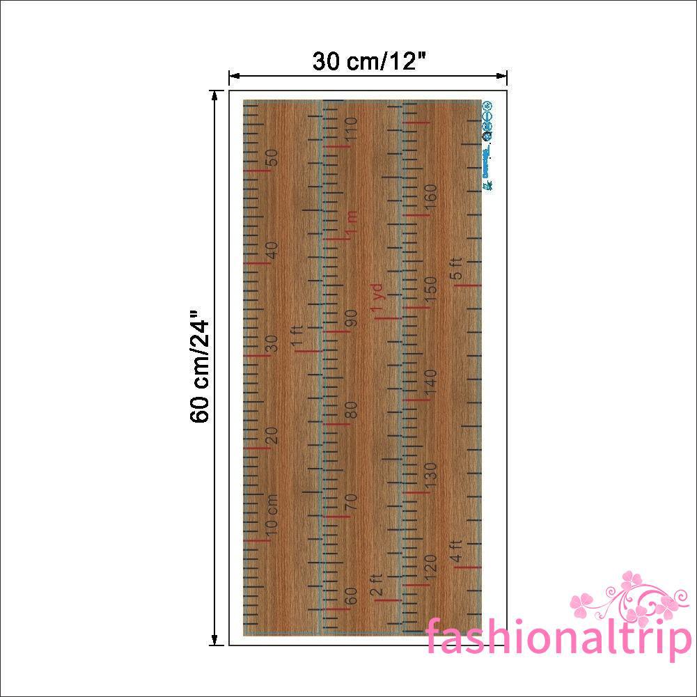 Sticker dán tường thước đo chiều cao cho bé