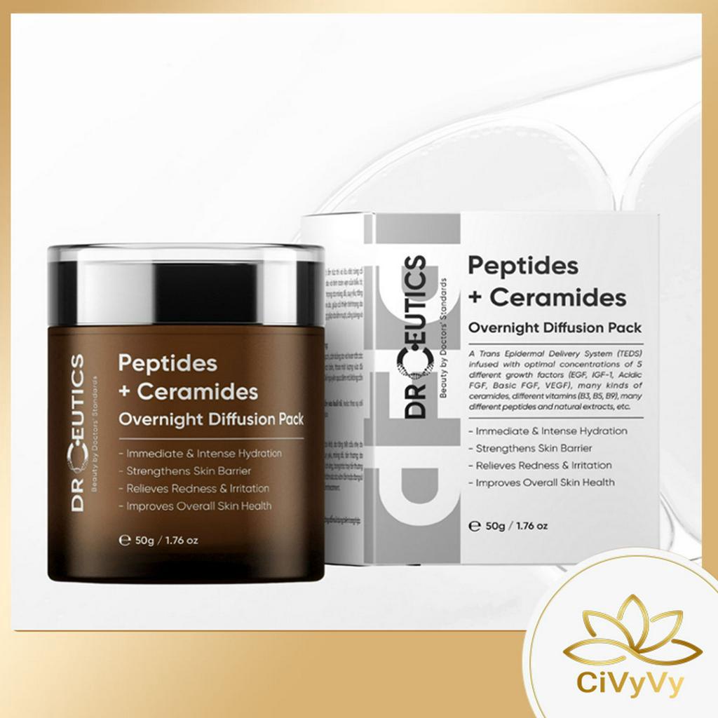 Kem Dưỡng Drceutics Peptides Và Ceramides Overnight Diffusion Pack Phục Hồi Da