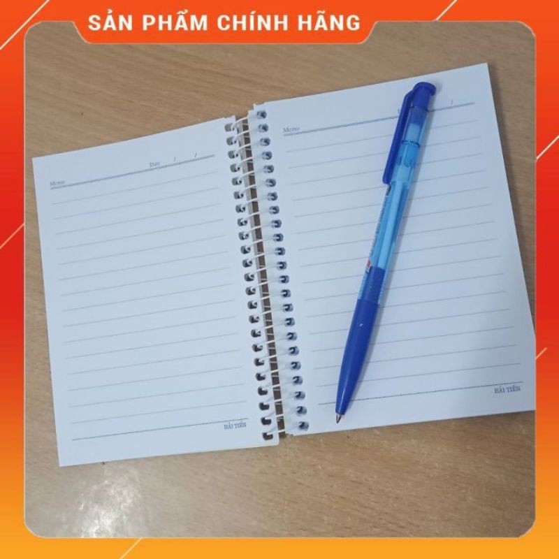 Sổ Lò Xo Hải Tiến A6 200 Trang Giấy Trắng