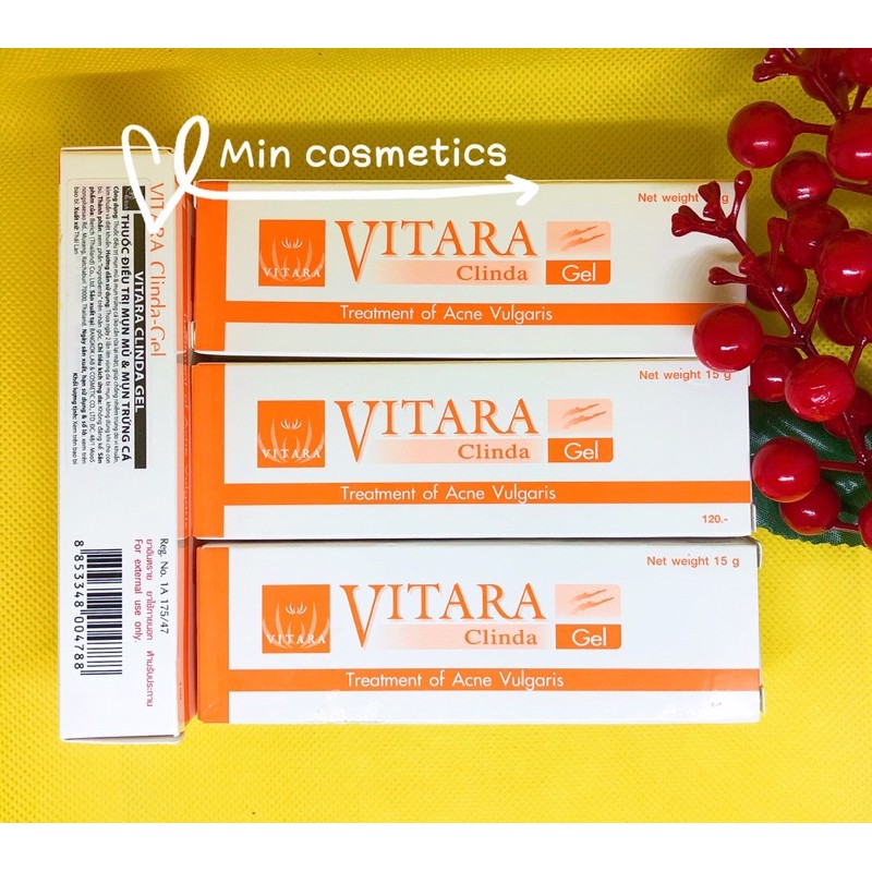 Vitara Clinda gel giảm mụn Megaduo