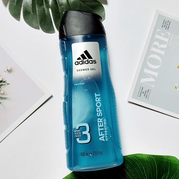 [Chính hãng] Sữa tắm gội toàn thân 3in1 Adidas AFTER SPORT 400ml