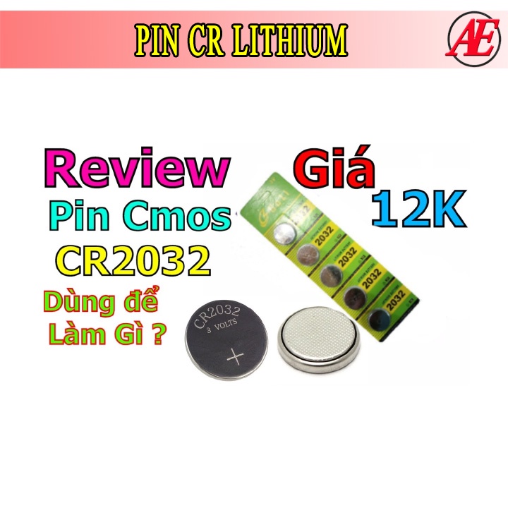 Pin CR Lithium 2032 2016 2025