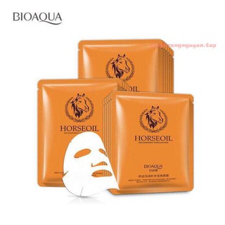 COMBO 10 Mặt Nạ Dầu Ngựa Bioaqua