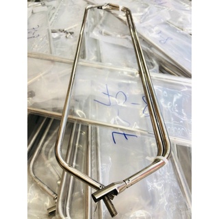 Vành vợt cá tam giác chất liệu inox kích cỡ vành 70 các cỡ ốc 8 - 10
