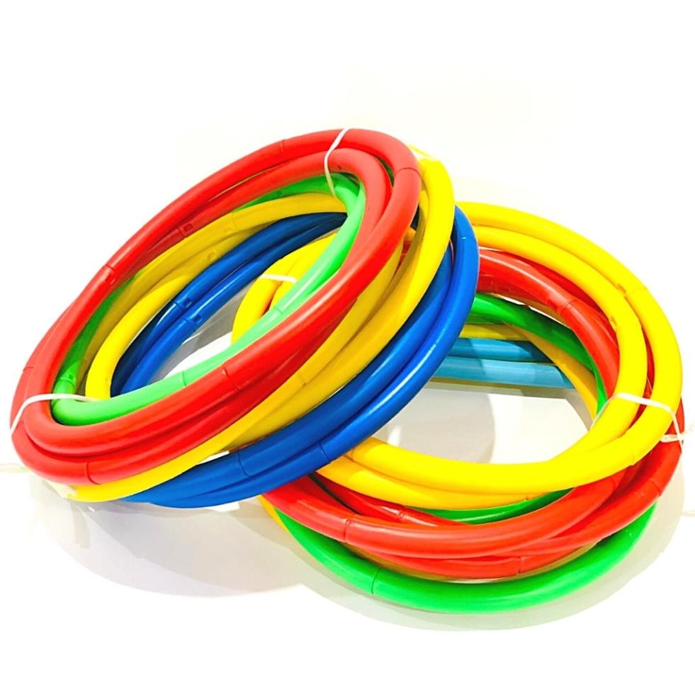 Vòng Thể Dục Nhựa Nhiều Kích Thước Và Màu Sắc, Sản Xuất Bằng Nhựa Nguyên Sinh Chắc Chắn An Toàn