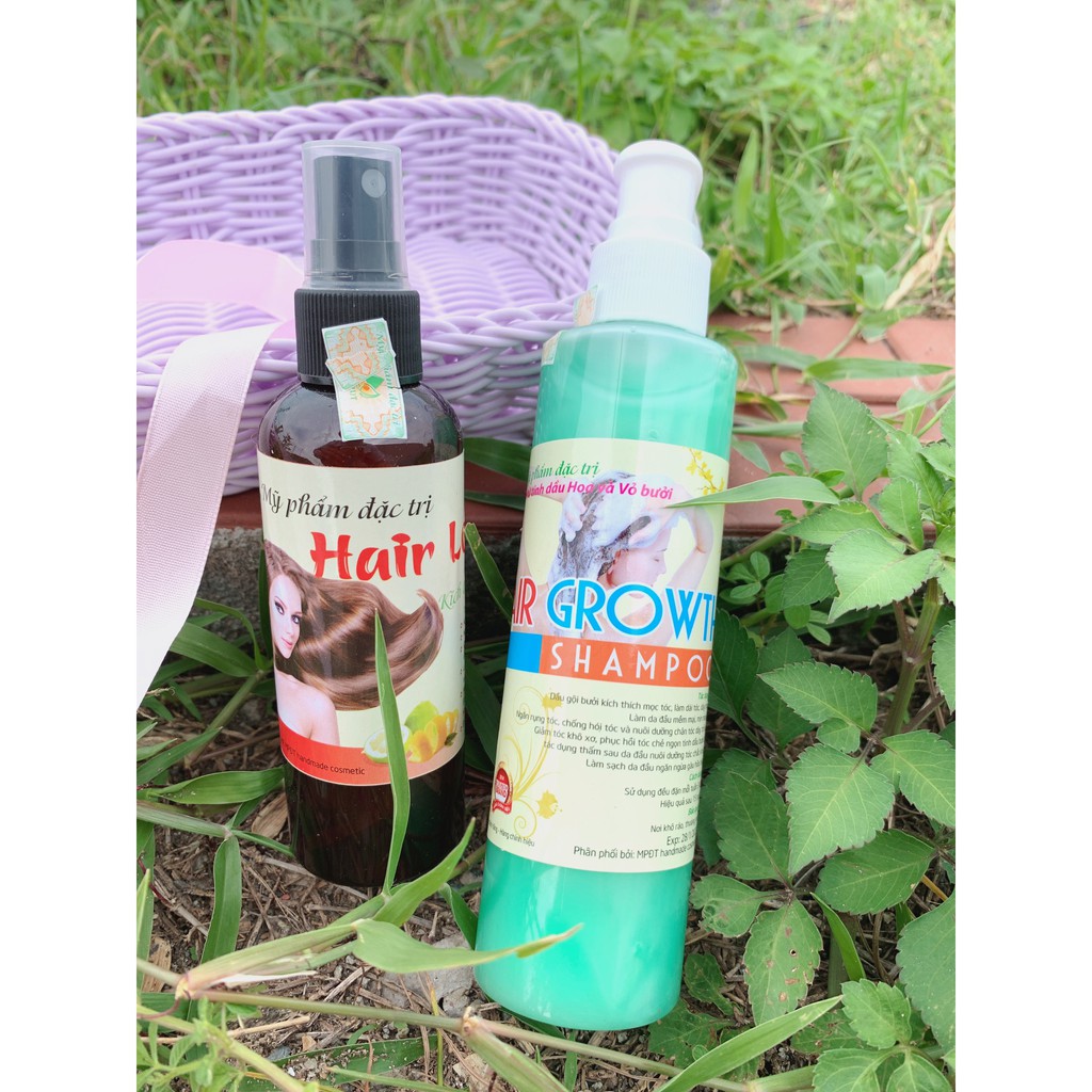 [CHÍNH HÃNG - CÓ TEM] Tinh dầu bưởi hair lotion_ Dầu gội bưởi_Dầu xả sữa dừa kích thích mọc tóc, ngăn ngừa rụng tóc,khỏe