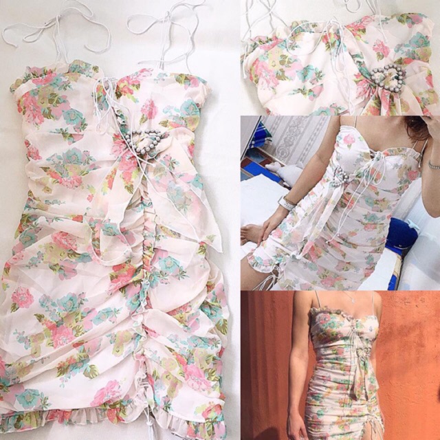 FINAL SALE Đầm sexy hoa Quảng Châu