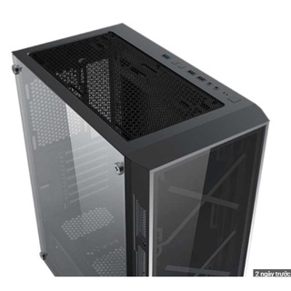 Vỏ Case máy tính MIK TN10 Mid Tower (Tặng 3 Fan RGB) new