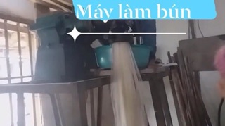 Bún khô gạo bao thai Bắc Kạn