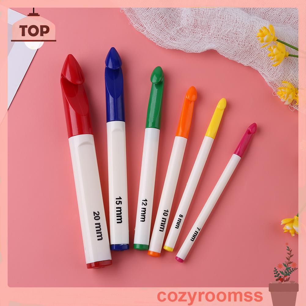 Bộ 6 Cây Kim Đan Len Bằng Nhôm