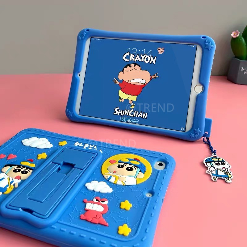 Ốp bảo vệ bằng silicon thiết kế dễ thương cho Ipad Air 1 2 3 4 Mini 5 Pro 2017 2018 2020 | BigBuy360 - bigbuy360.vn