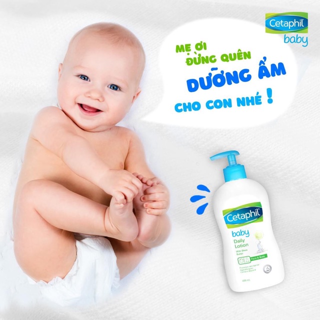 Sữa dưỡng ẩm Cetaphil baby lotion 400ml