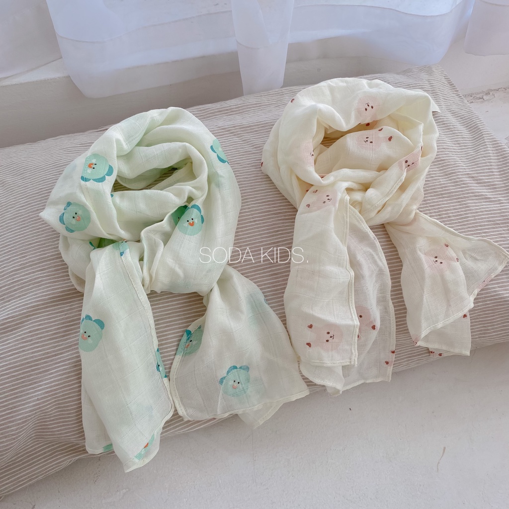 Khăn xô sợi tre hai màu (Hàng thiết kế)