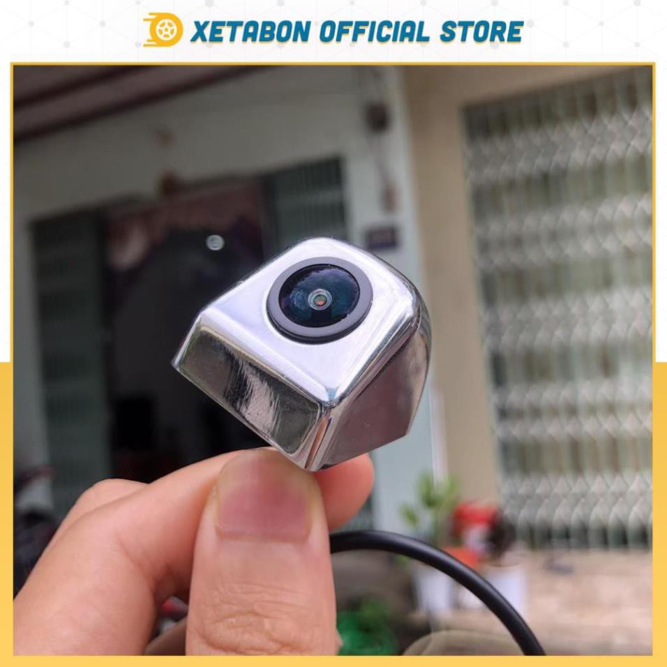 [CHÍNH HÃNG] Camera lùi AHD kim loại chrome sáng bóng 4 mắt - FULL HD