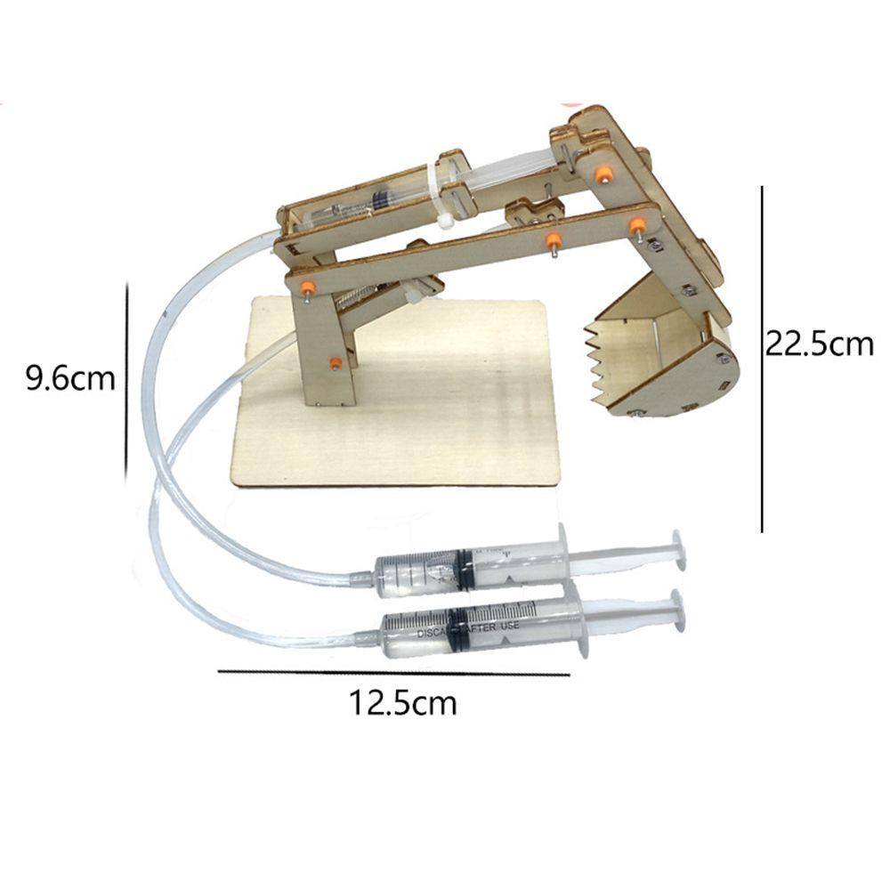 Đồ Chơi Khoa Học Máy Xúc Thủy Lực DIY Giáo Dục Khoa Học Cho Bé