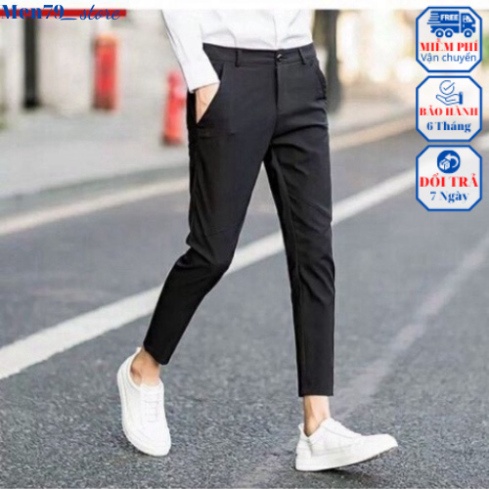 (Hàng Mới) Quần Âu Nam -Quần Tây Nam Học Sinh,Công Sở Chất Vải Co Giản 4 Chiều Chống Nhăn Chống Xù - men79_store