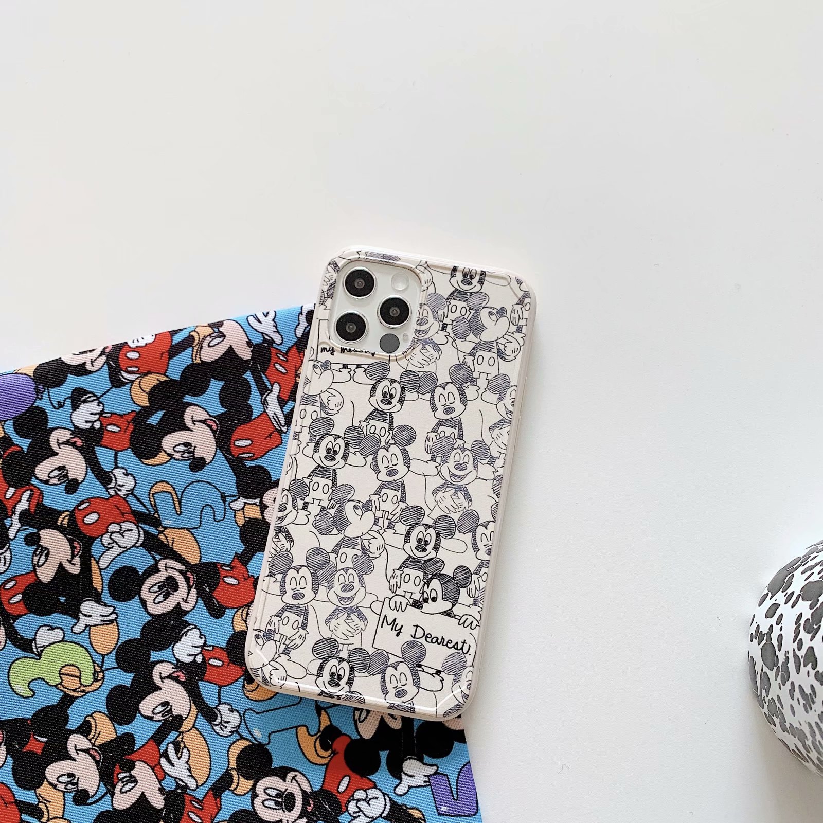 Ốp Điện Thoại Bằng Silicon In Hình Chuột Mickey Cho Iphone 12 Pro Max 12 Mini 11 Pro 11 Pro Max Xs Max Xr 7 8 Plus | BigBuy360 - bigbuy360.vn