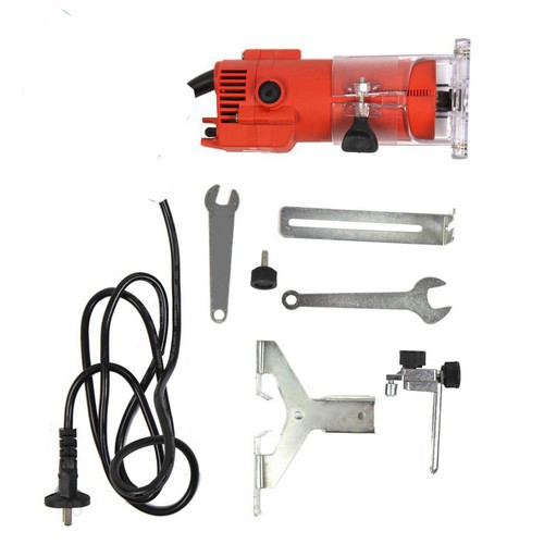 Máy phay gỗ cầm tay 6.35mm ACZ 3703, công suất 350w - Máy soi alu, máy soi gỗ, tạo rãnh gỗ