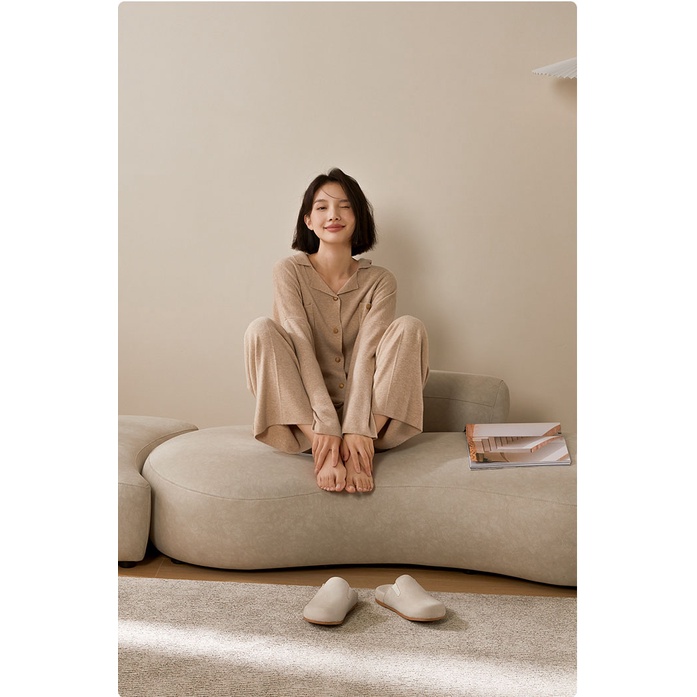 Dép bít mũi POSEE PS04015W chống trượt thoải mái sang trọng cho nữ