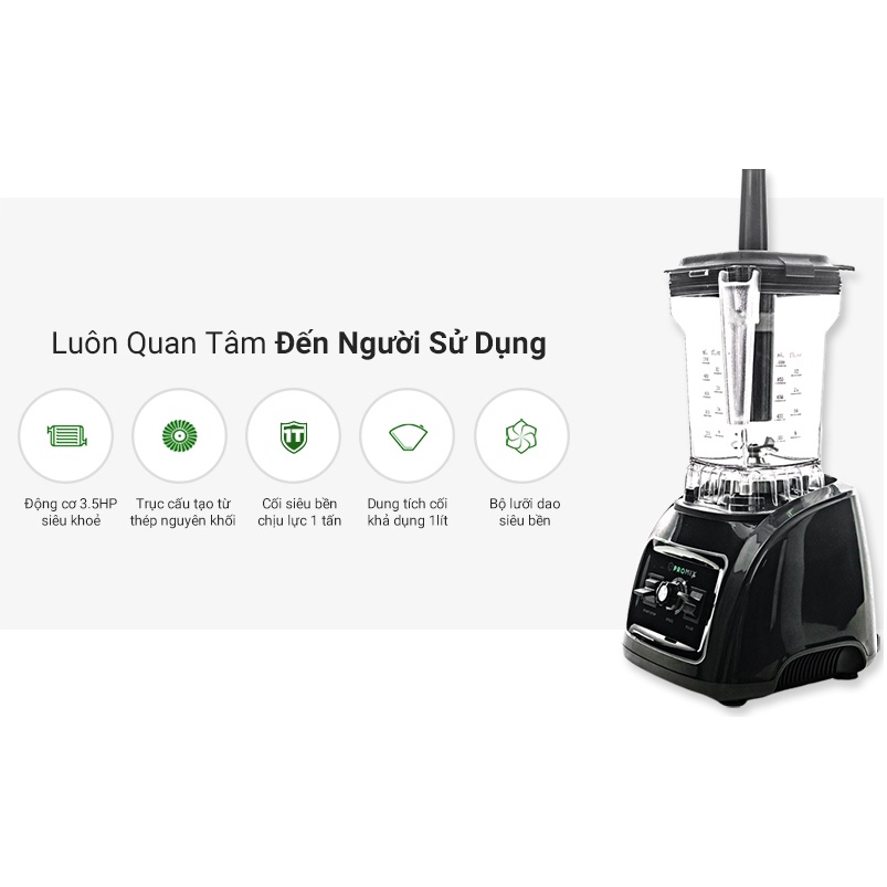 Máy xay sinh tố công nghiệp PROMIXPM–819B Hàng Nhập Khẩu