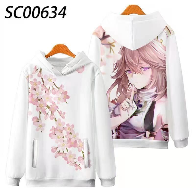 Áo Hoodie Họa Tiết Hoạt Hình Anime Độc Đáo Cho Nam Nữ