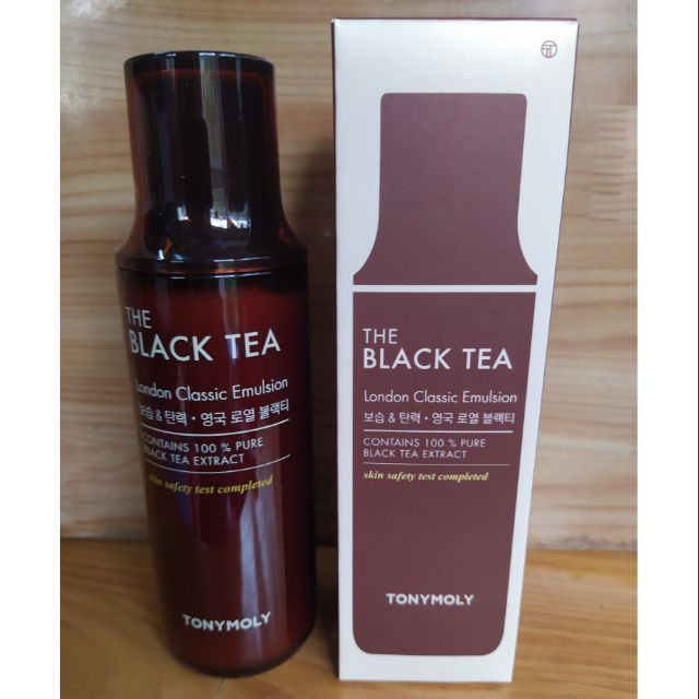 Sữa dưỡng da chống lão hoá trà đen Tonymoly The Black Tea London Classic Emulsion