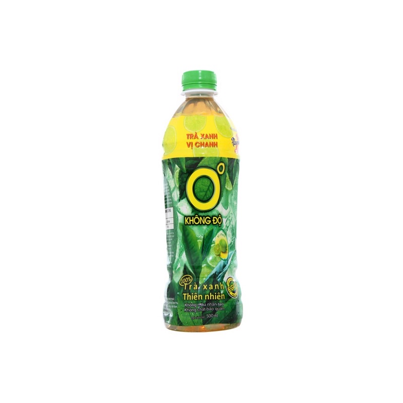 Nước uống trà xanh 0 độ 500ml