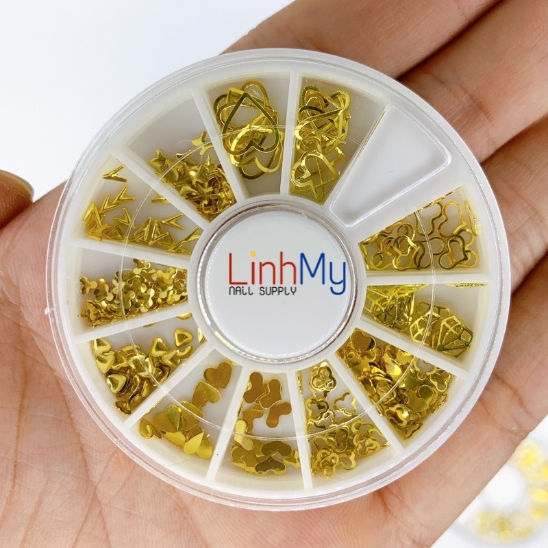 Set phụ kiện nail trang trí móng