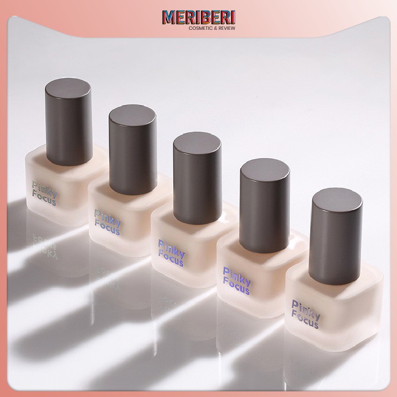 Kem nền Pinky Focus kết cấu đặc che khuyết điểm duy trì độ ẩm, lớp mỏng nhẹ, không nặng mặt