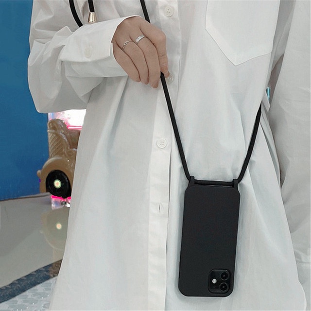 Ốp Điện Thoại Sang Trọng Có Dây Đeo Chéo Cho iphone 14 Pro Max 13 12 Pro Max 11 Pro Max X XR XS Max 7 8 plus MiNi