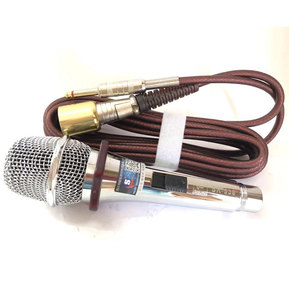 Micro Karaoke có dây SHURi SR-938, tiếng hay siêu bền thiết kế đẹp sang trọng #karaoke # da nang
