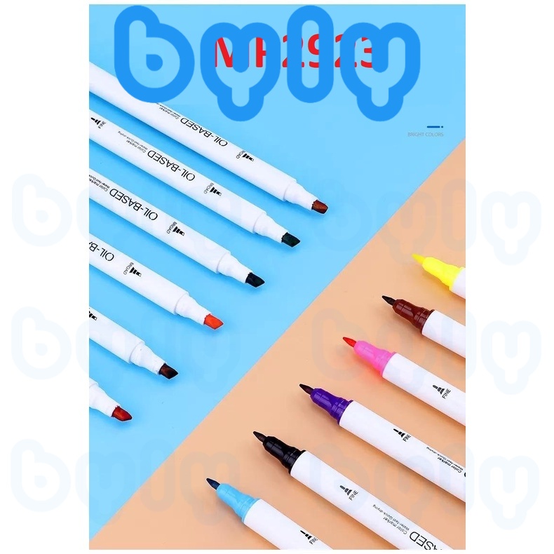 Bút lông màu Fiber Pen Colokit - Marker Baoke - Crayola Super Tips tô màu viết vẽ thư pháp ngòi brush nét thanh nét đậm